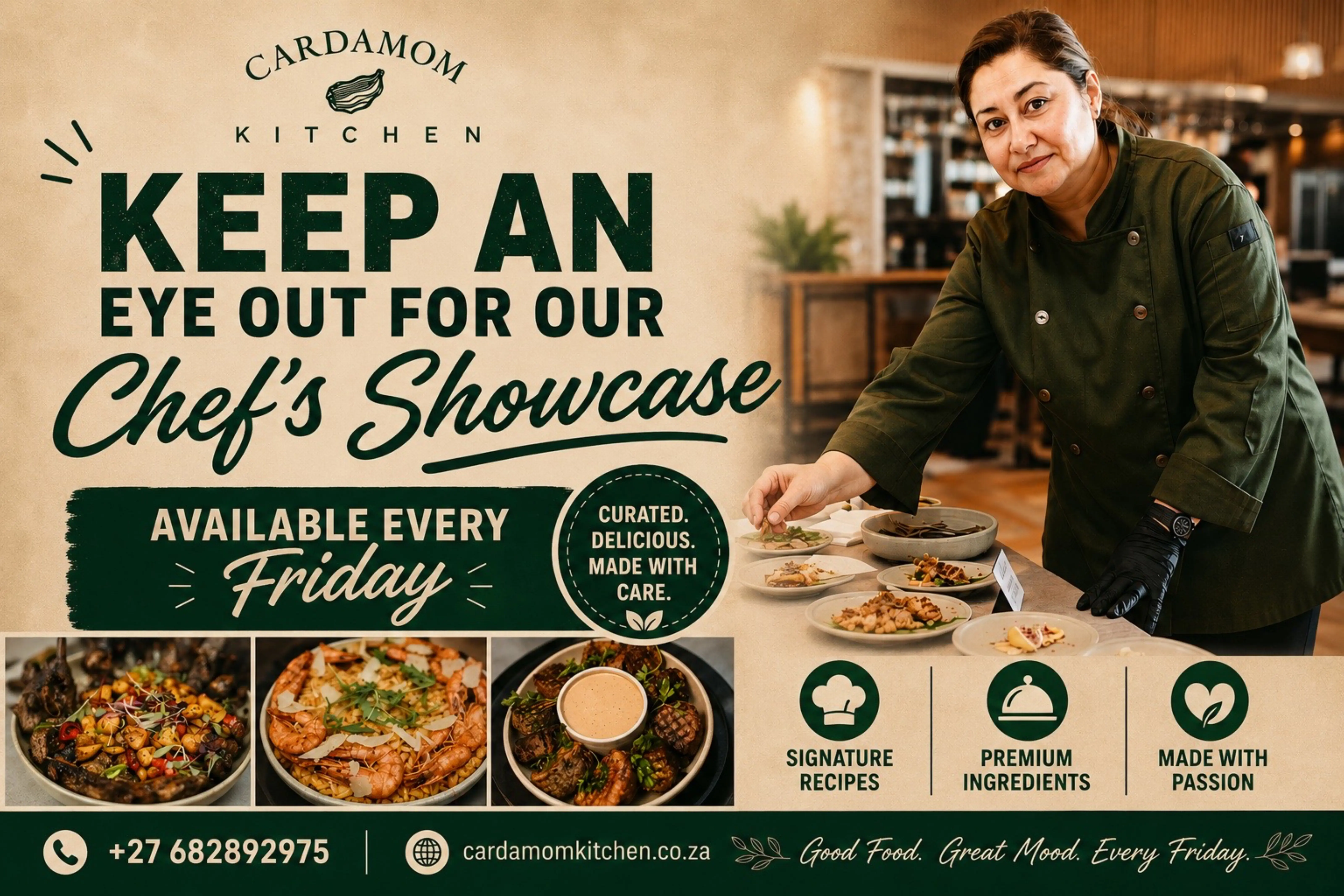 Chef's Showcase - Prepared Meals